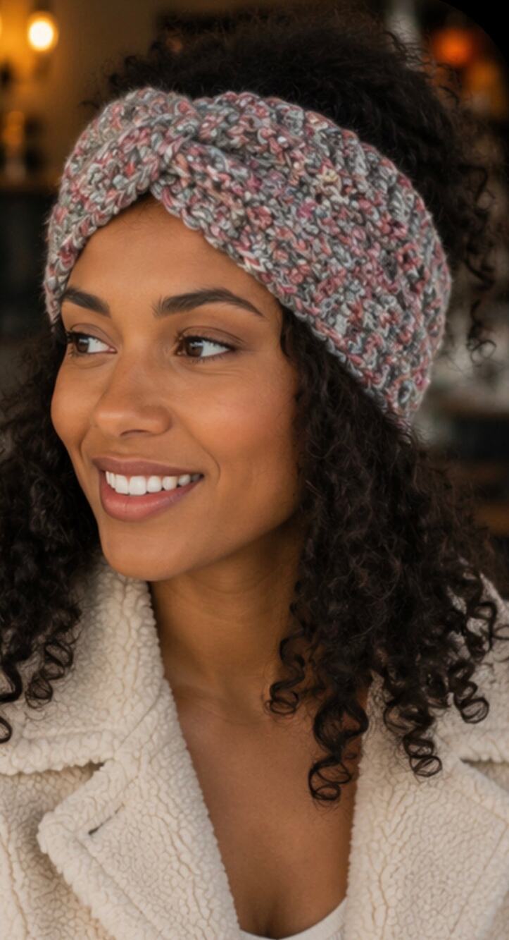 Handcrafted Cozy Crocheted Headband